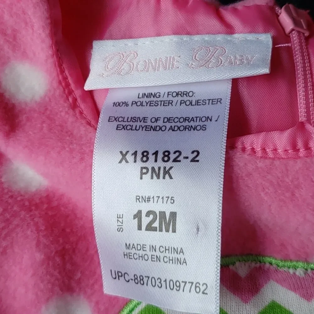 NWOT Adorable Bonnie Baby Snowman Dress Sz 12 Mos